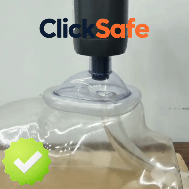 ClickSafe™ Emergency Anti Choking Device